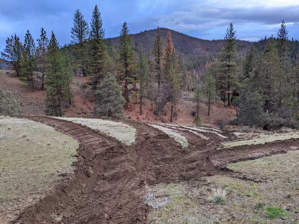 Terraced hillside